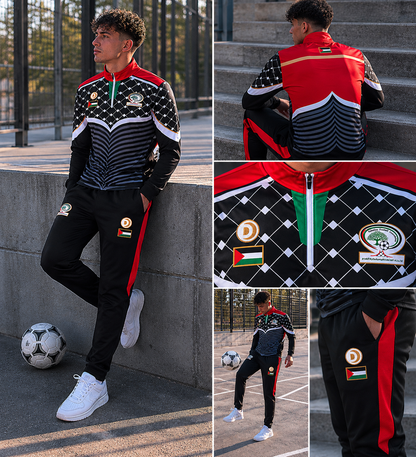 Palestine PFA Training Suit Black
