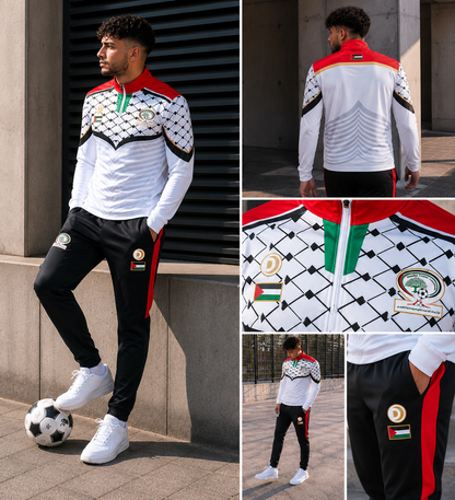 Palestine PFA Training Suit White