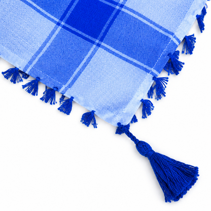 Kufiya/Keffiyeh de algodón morado