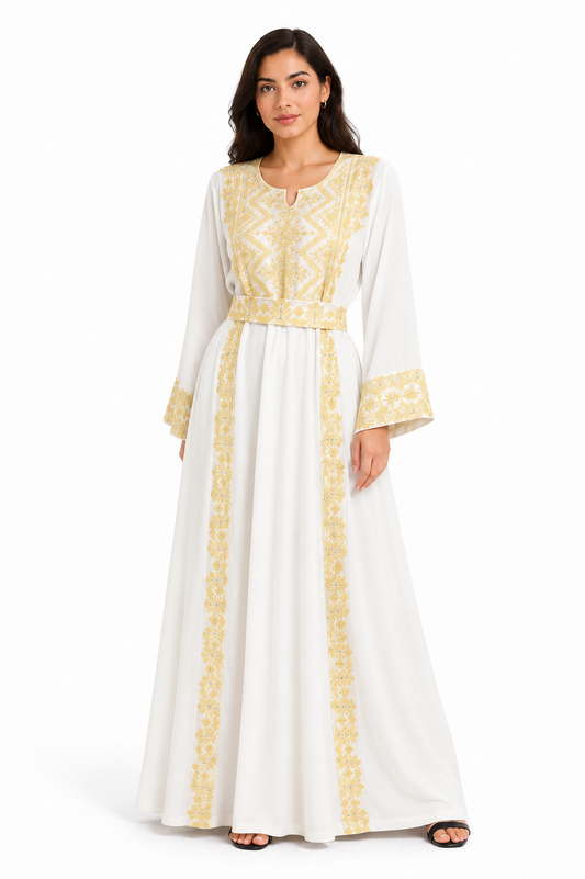 Robe thobe Layali Tatreez
