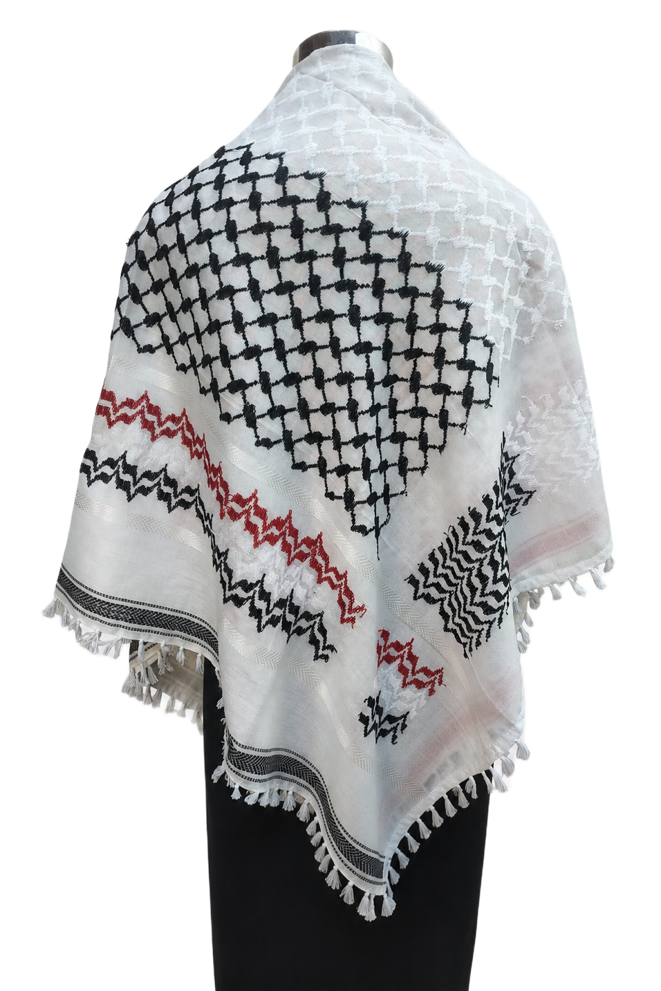 Kufiya/Keffiyeh Tiranga Premium-Baumwolle