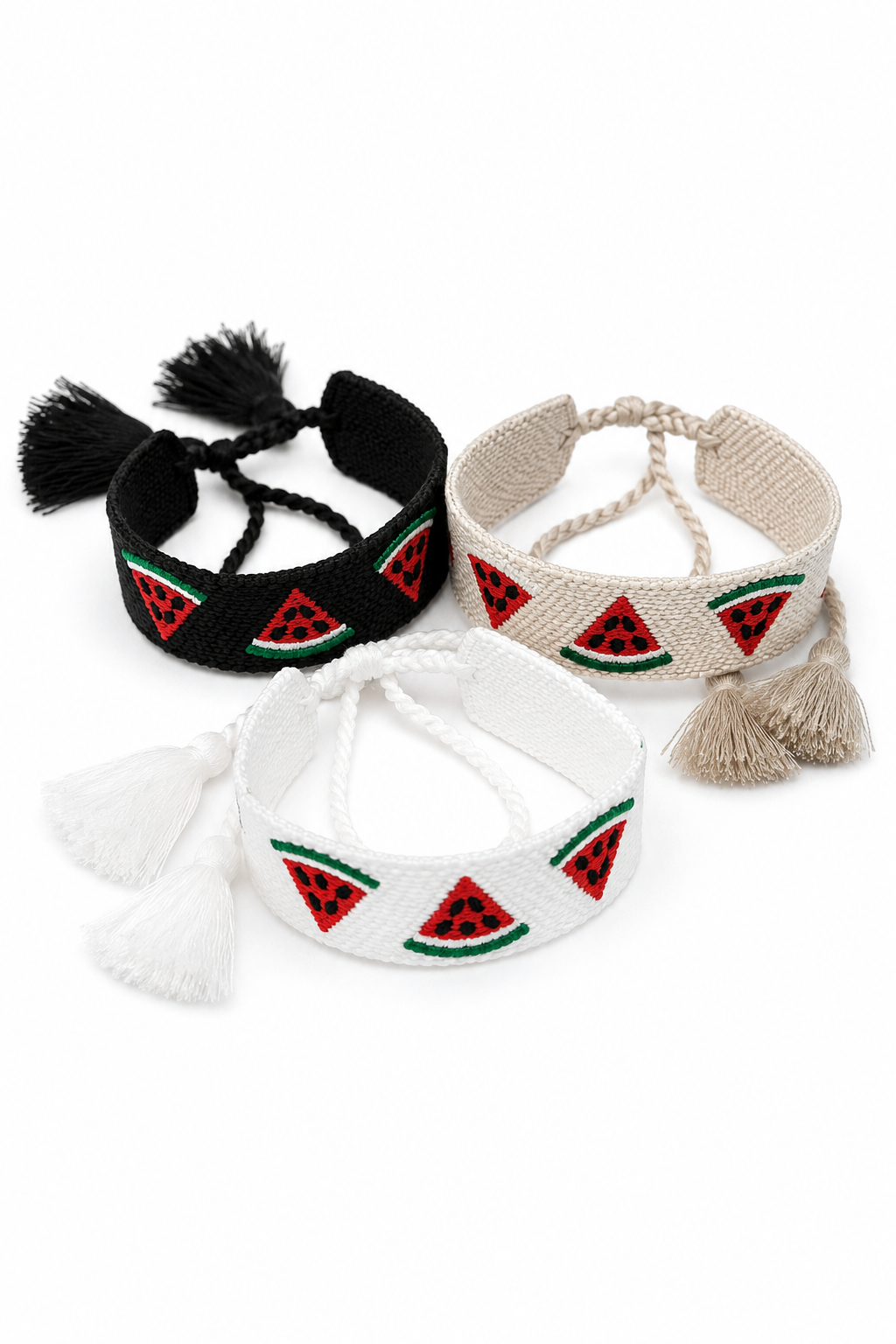 Watermelon Woven Bracelet