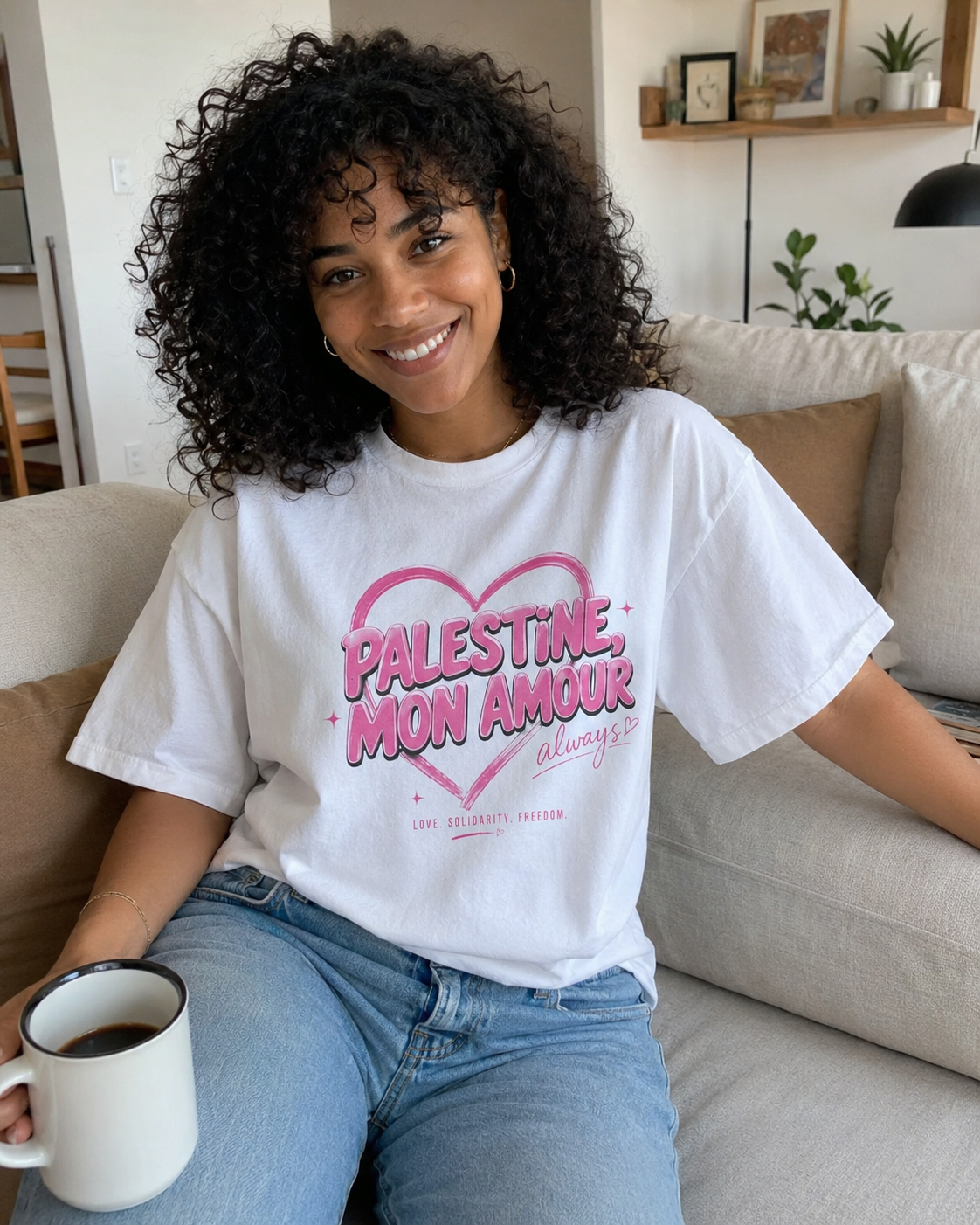 Palestine Mon Amour Tee