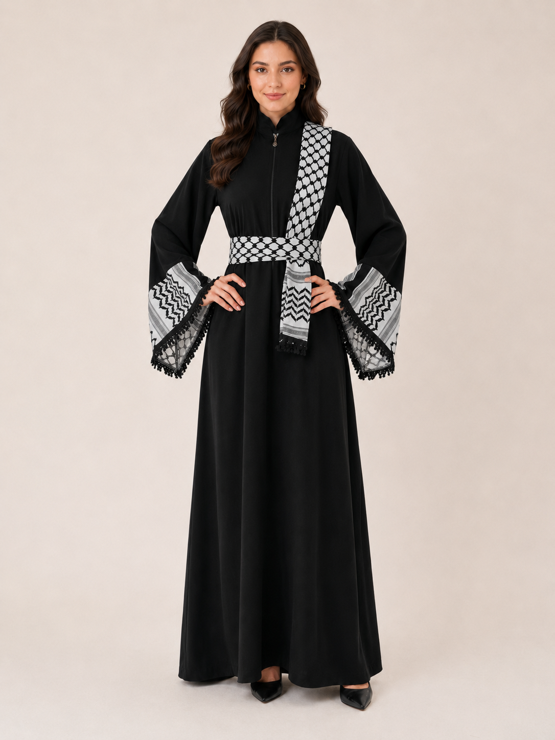Safa Keffiyeh Dress