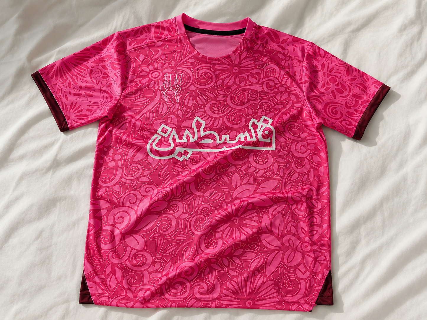 Maglia Palestina Rosa Araba