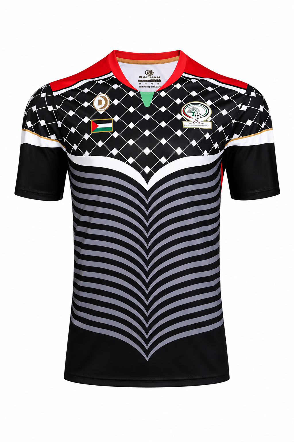 Palästina PFA T-Shirt Schwarz