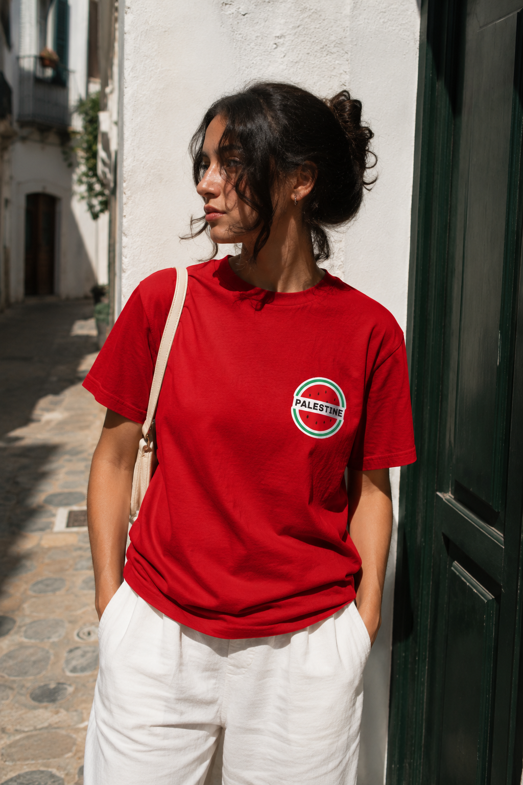 Palästina-Wassermelonen-T-Shirt