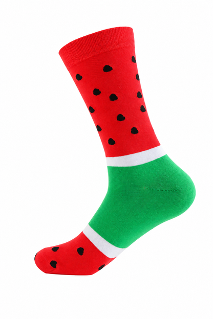 Palästina Wassermelonen Socken Rot/Grün