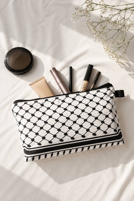 Keffiyeh Makeup Bag