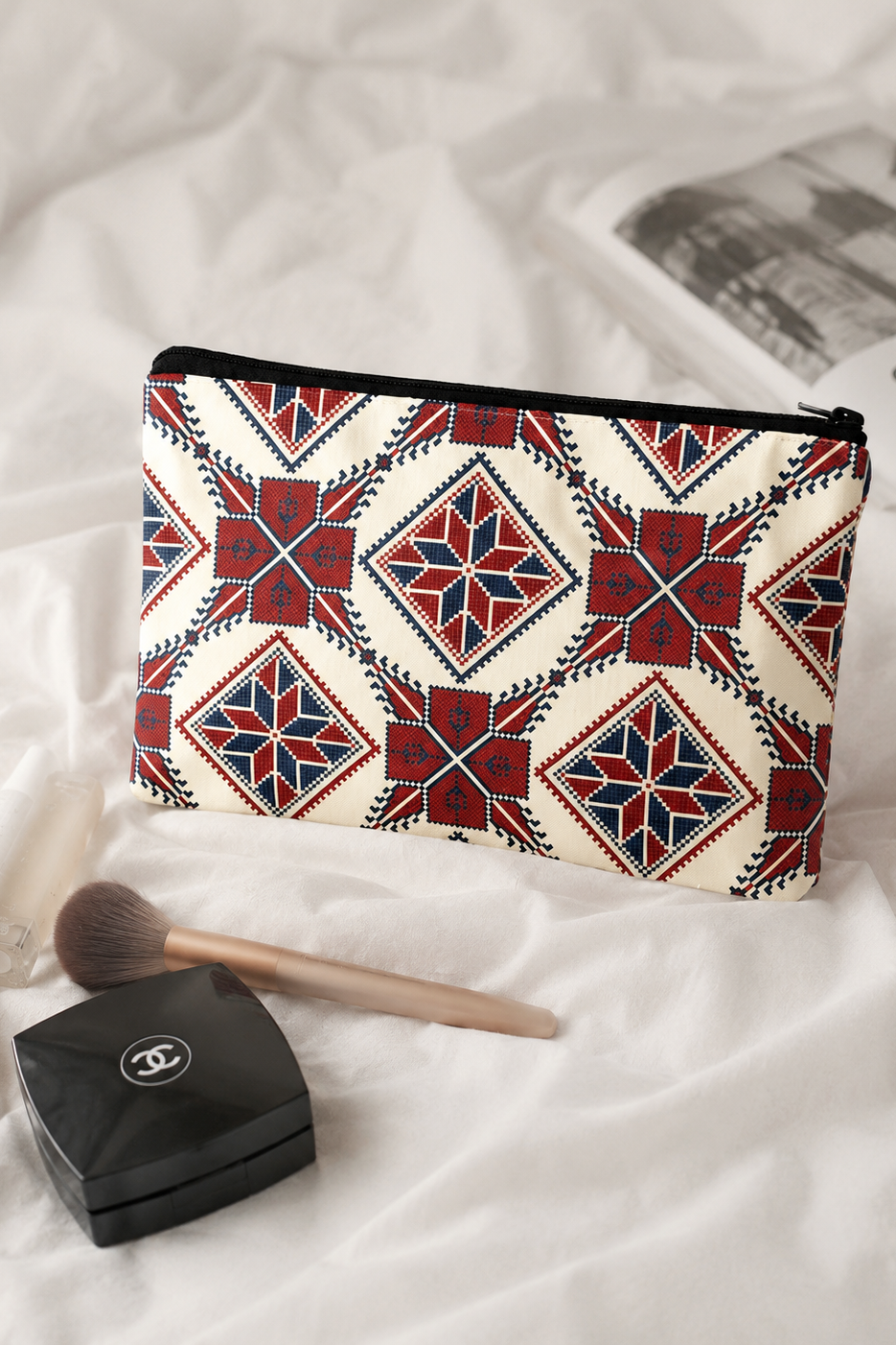 Tatreez Make-up Tas Crème