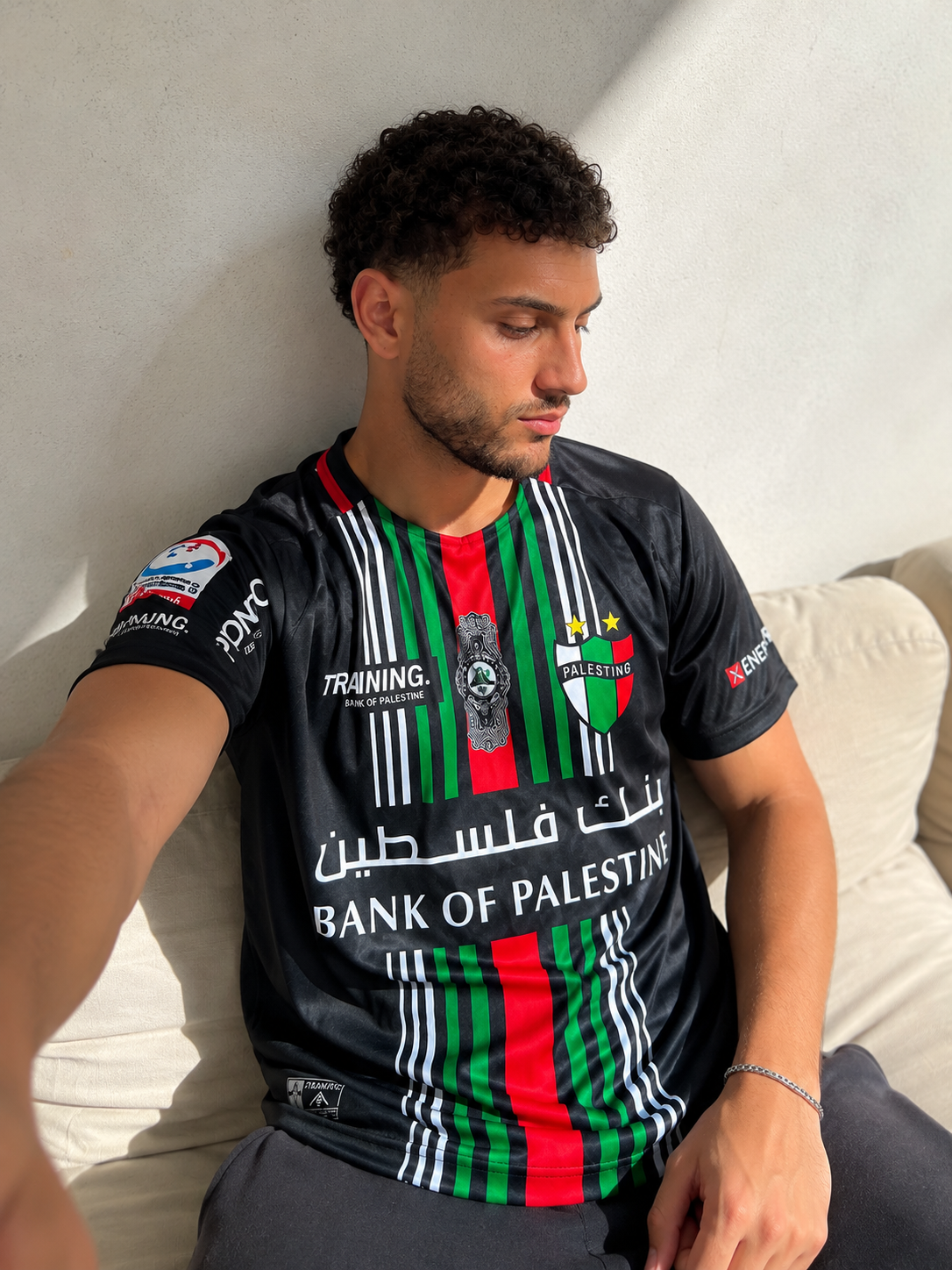 Palestino Training T-Shirt Black