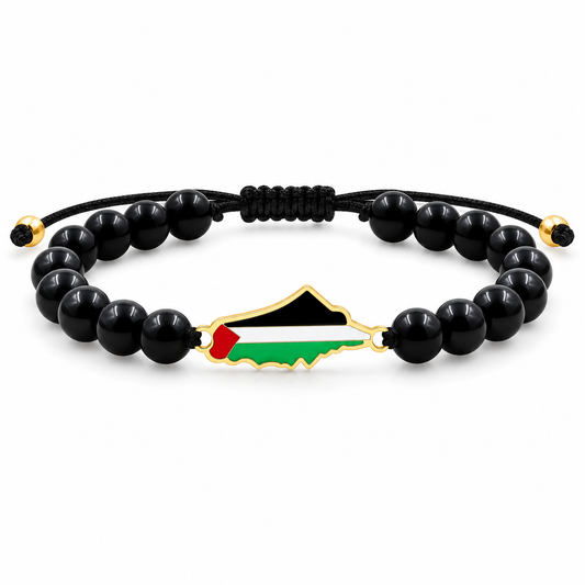 Palästina Armband mit Perlen