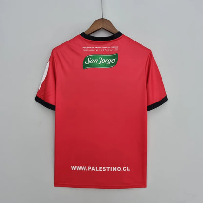 Palestino 2022-2023 Auswärtstrikot Schwarz 