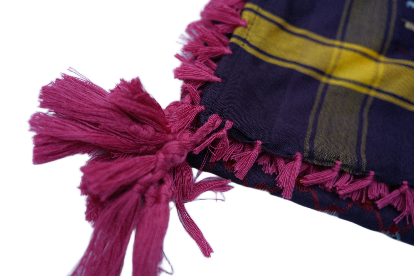 Kufiya/Keffiyeh Roxo Arco-íris 100% Algodão