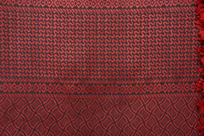 Shemagh Rosso Nero