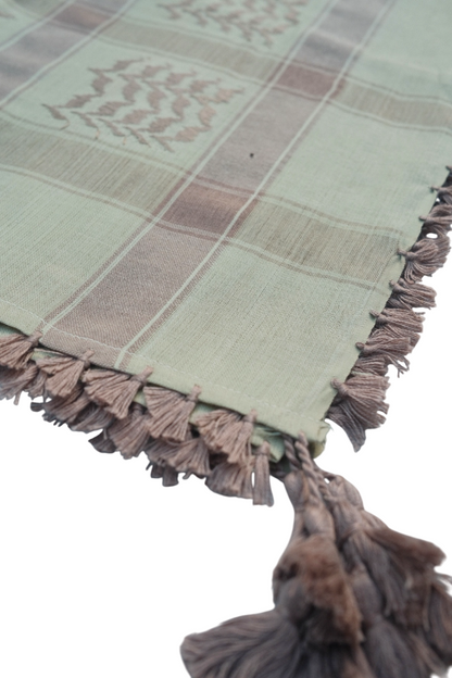 Pre-encomenda - Creme de Sobremesa Kufiya/Keffiyeh 100% Algodão