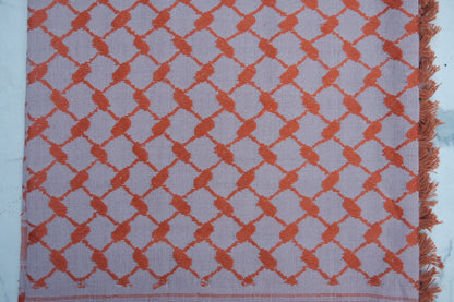 Kufiya/Keffiyeh Oranje 100% Katoen