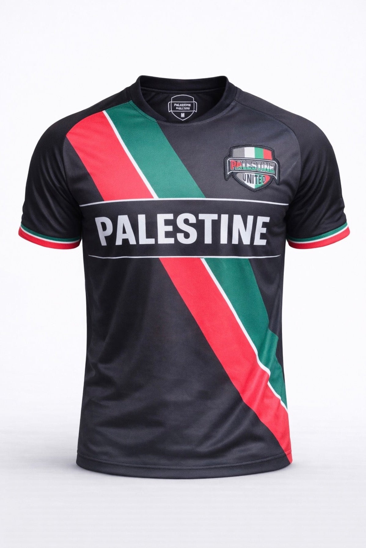 Palästina Vereint T-Shirt United We Stand Schwarz