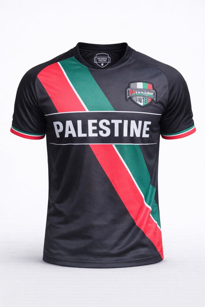 Palästina Vereint T-Shirt United We Stand Schwarz