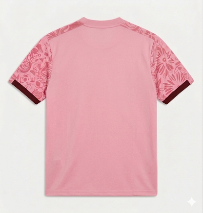 Palestine Football T-shirt Pink