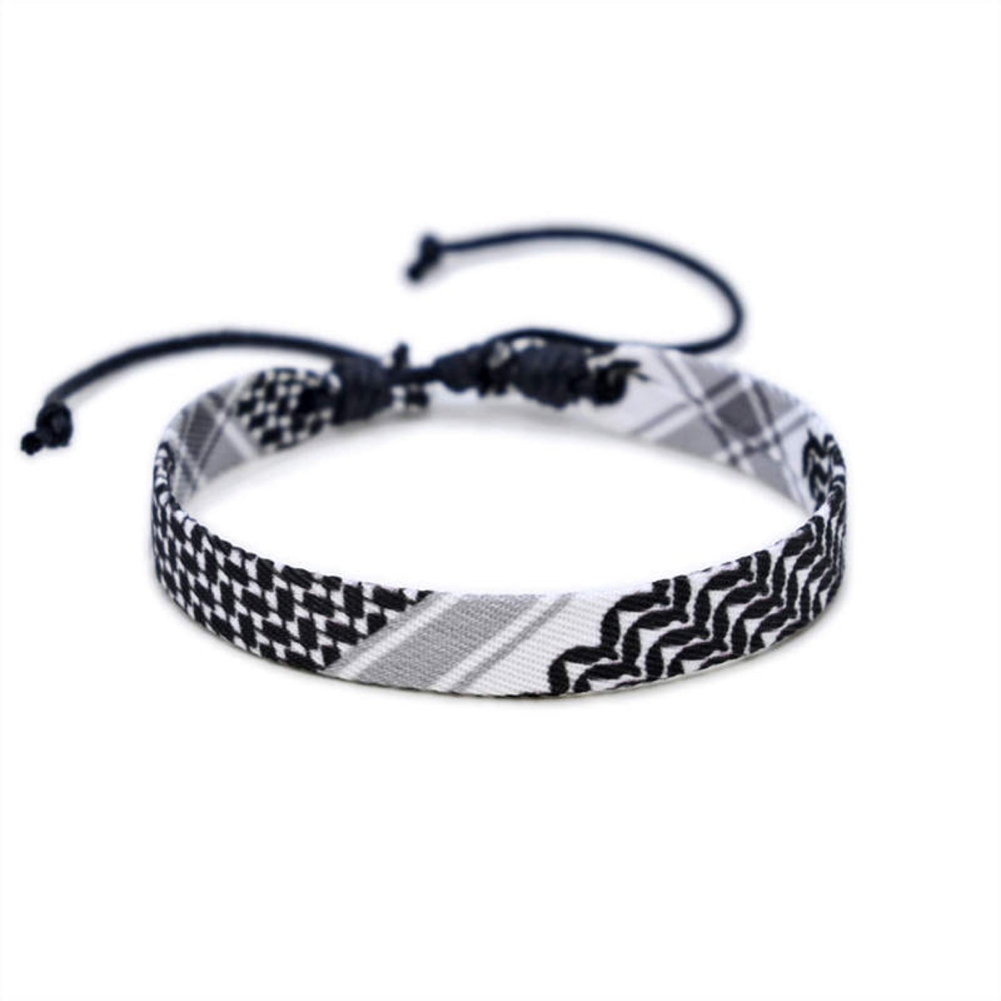 Palestina Armband met Gekleurde Print