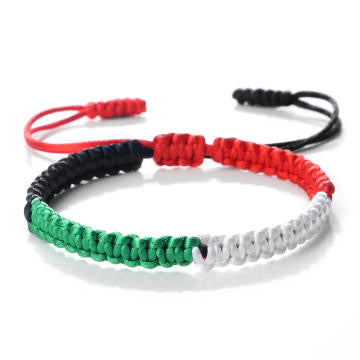 Bracelet tressé de Palestine