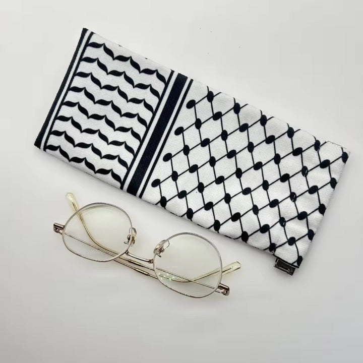 Funda para gafas con patrón Keffiyeh