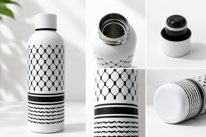 Keffiyeh Print Thermos Flask