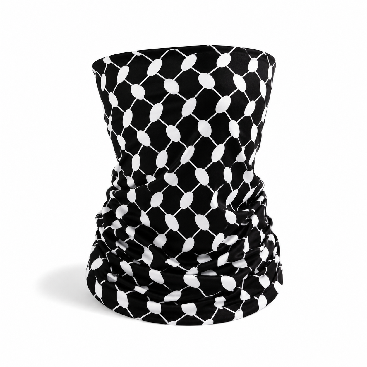 Black Keffiyeh Bandana / Neck Warmer