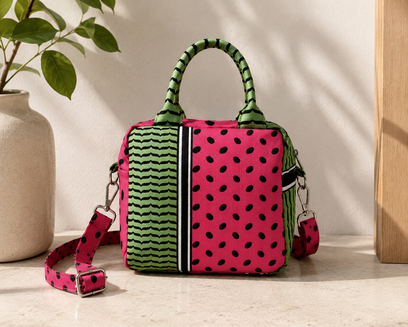 Watermelon Messenger Bag