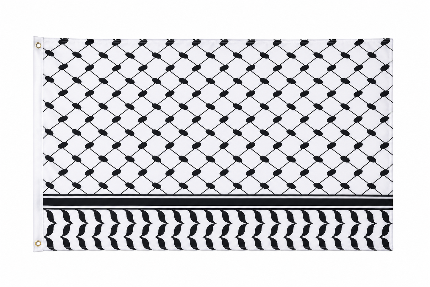 Palestina Keffiyeh Vlag 90x150 cm