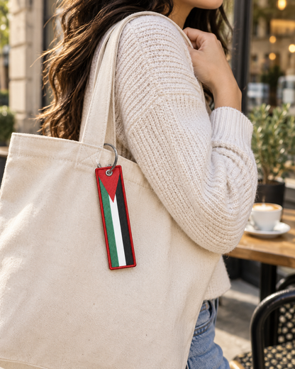 Woven Palestine Keychain/Hangtag