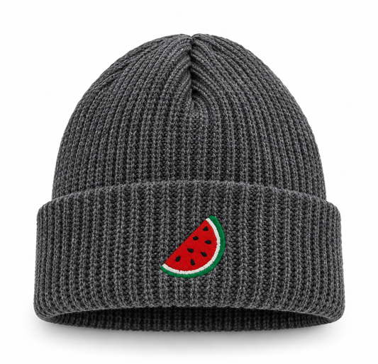 Watermelon Beanie Cinzento