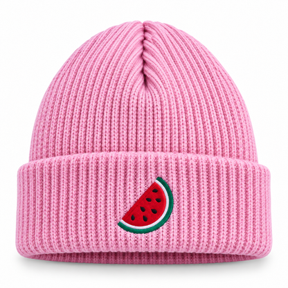 Watermeloen Muts Roze