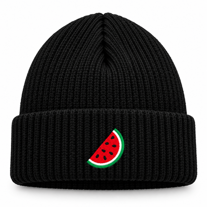 Watermeloen Muts Zwart