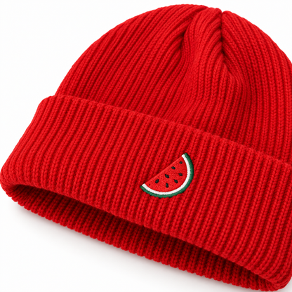 Watermeloen Muts Rood