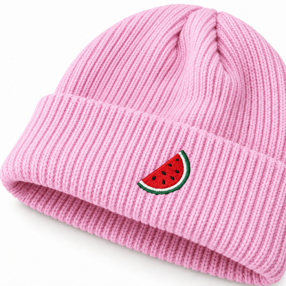 Watermeloen Muts Roze