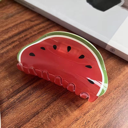 Wassermelonen-Haarclip