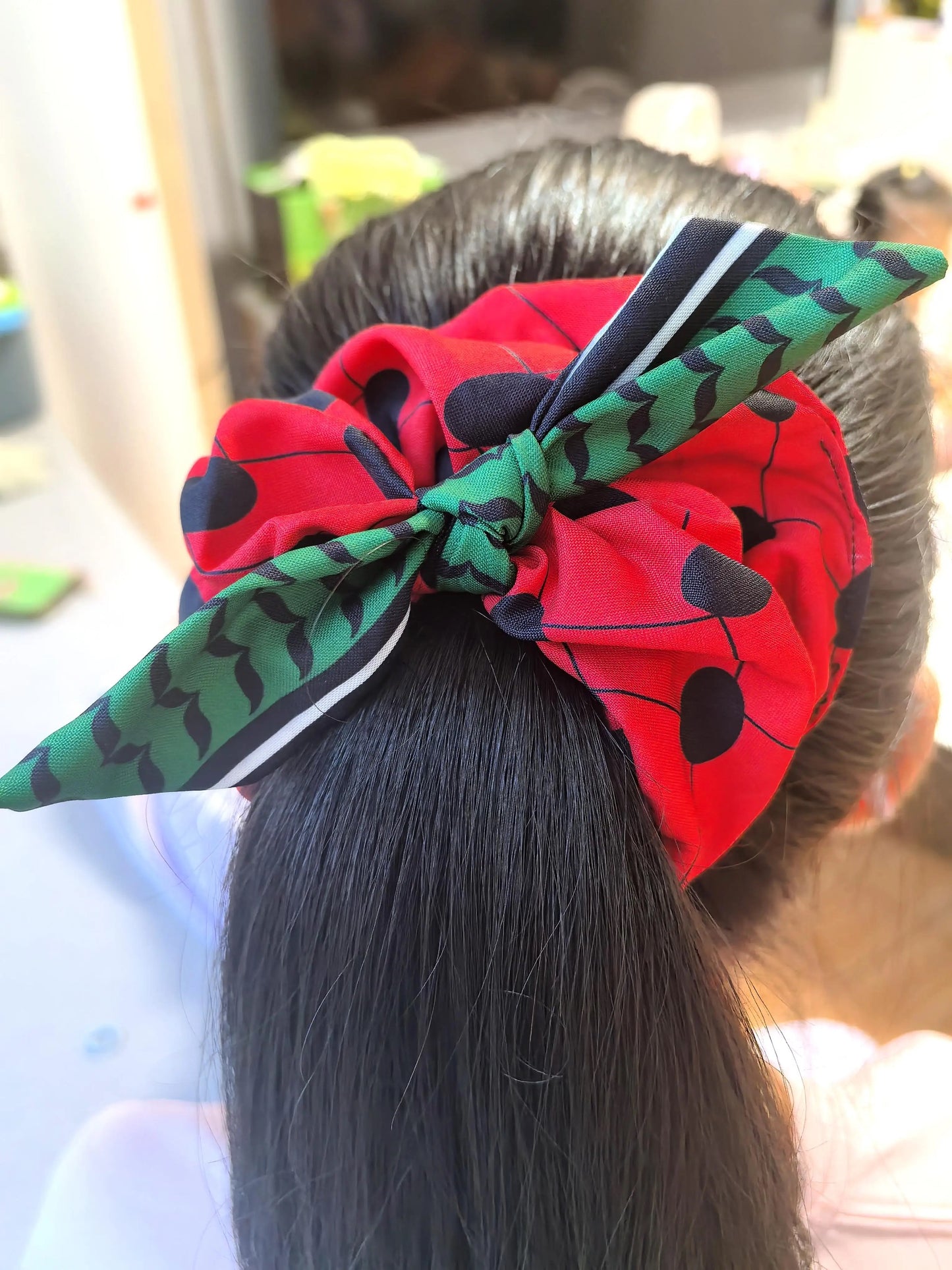 Scrunchie de Cabelo Keffiyeh de Melancia