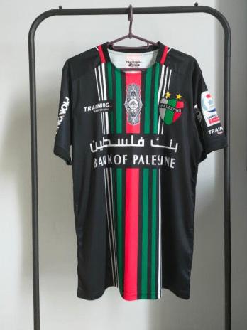 Palestino Training Fußball-T-Shirt Schwarz