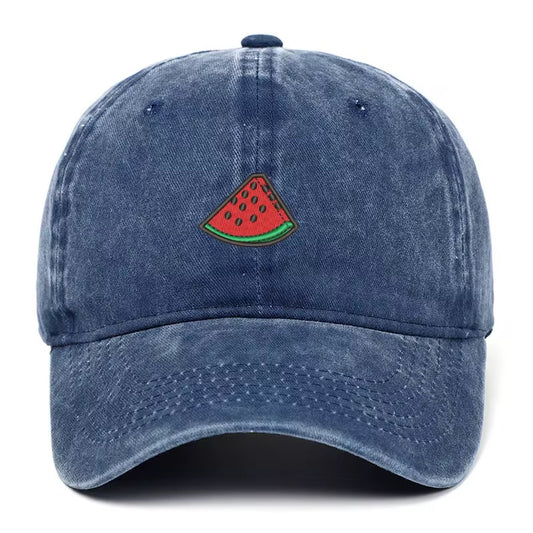 Casquette pastèque vintage bleu marine