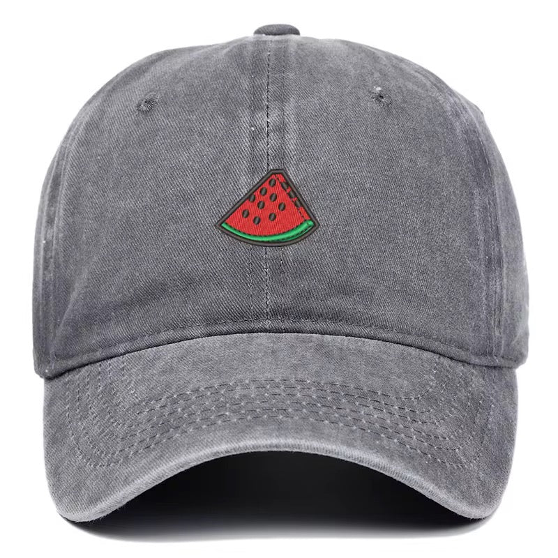 Vintage Grey Watermelon Cap