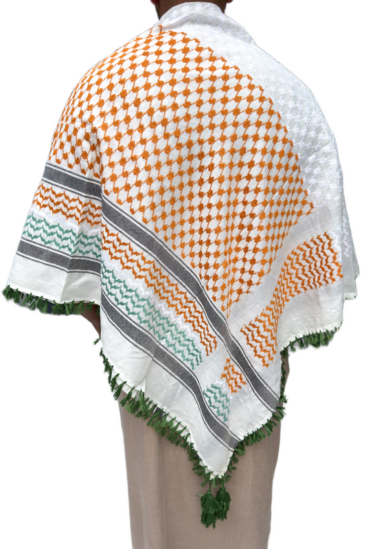 Kufiya/Keffiyeh Irish Trinity Premium