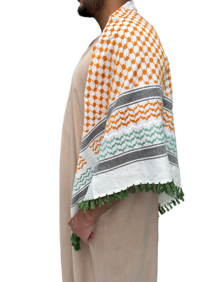 Kufiya/Keffiyeh Irish Trinity Premium
