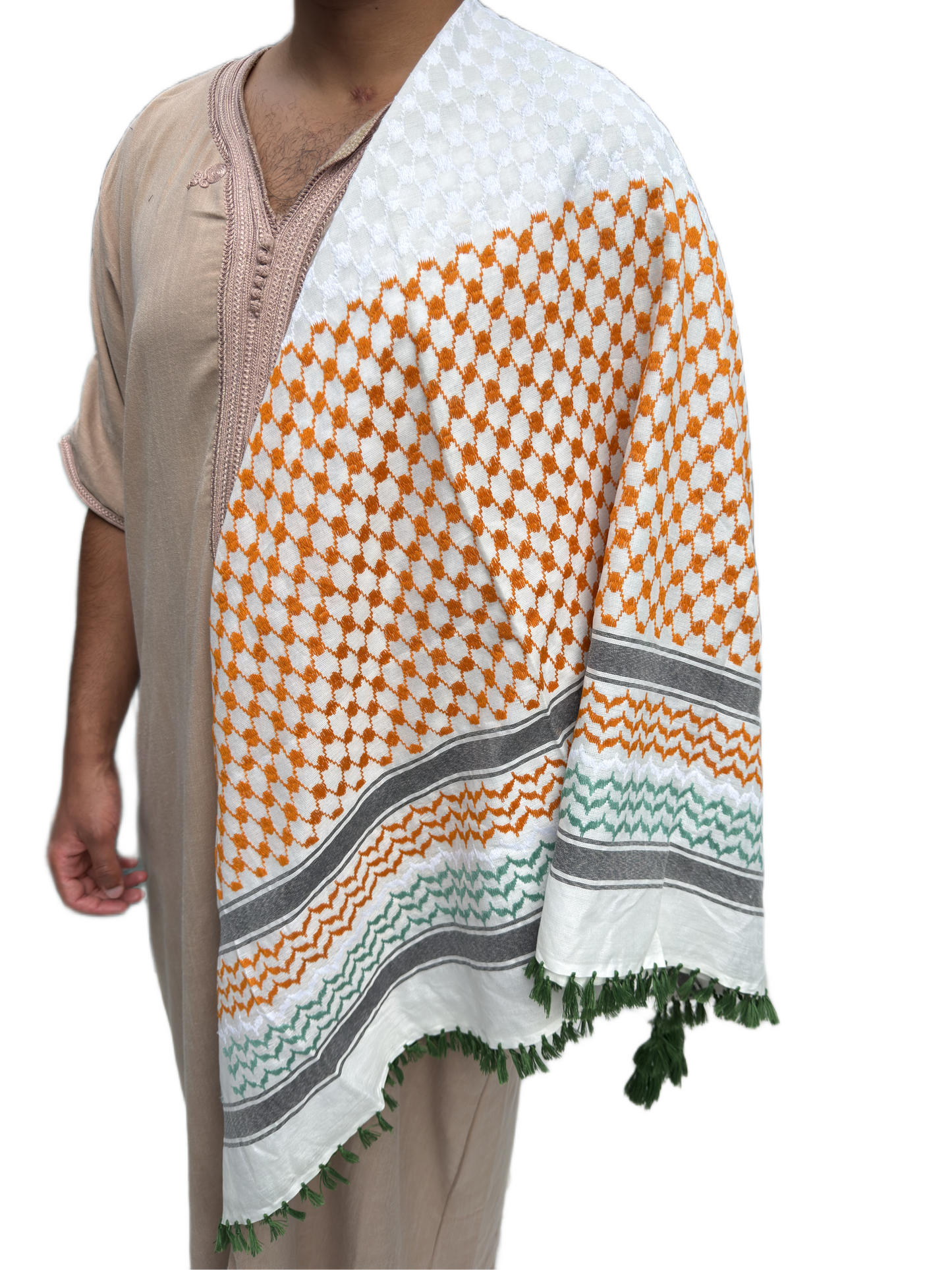 Kufiya/Keffiyeh Irish Trinity Premium