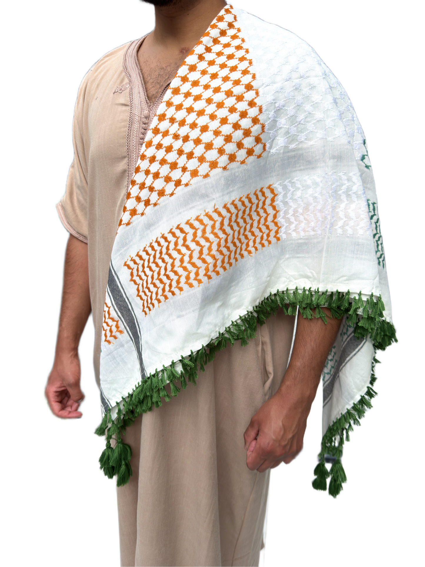 Kufiya/Keffiyeh Irish Trinity Premium