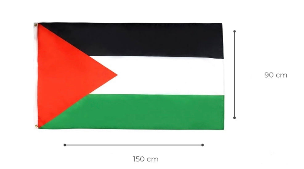Palestina vlag 90x150 cm
