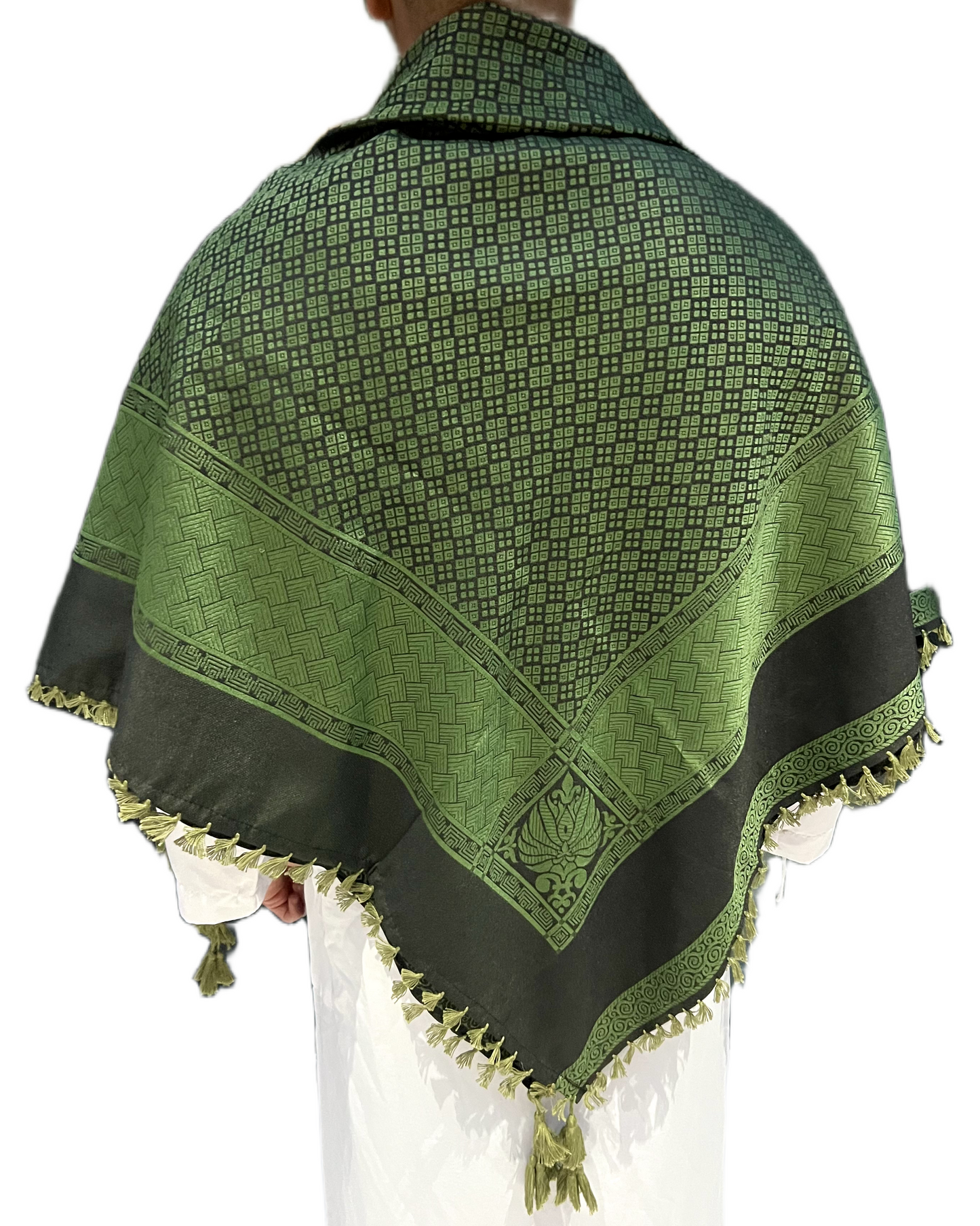 Shemagh Verde Sabbia