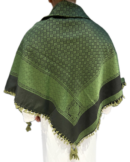 Shemagh Verde Sabbia