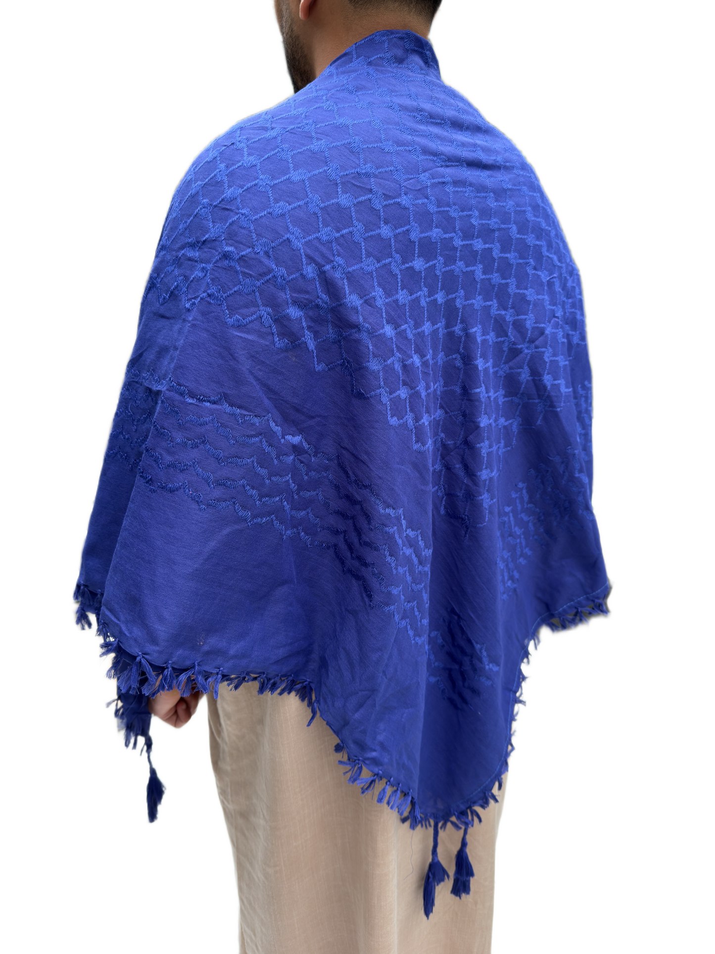Kufiya Fully Royal Blue Premium